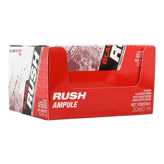 RUSH Pre-Workout Shot - 20x60 ml - cseresznye - Blade Sport