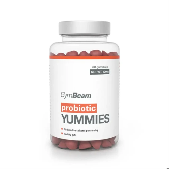 Yummies probiotikum - 60 gumicukor - GymBeam