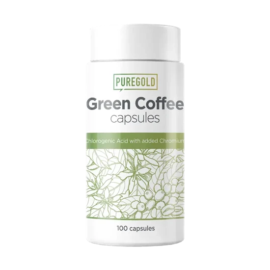 Green Coffee étrend-kiegészítő - 100 kapszula - PureGold