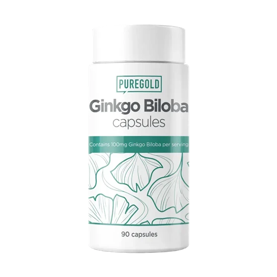Ginkgo Biloba étrend-kiegészítő formula - 90 kapszula - PureGold
