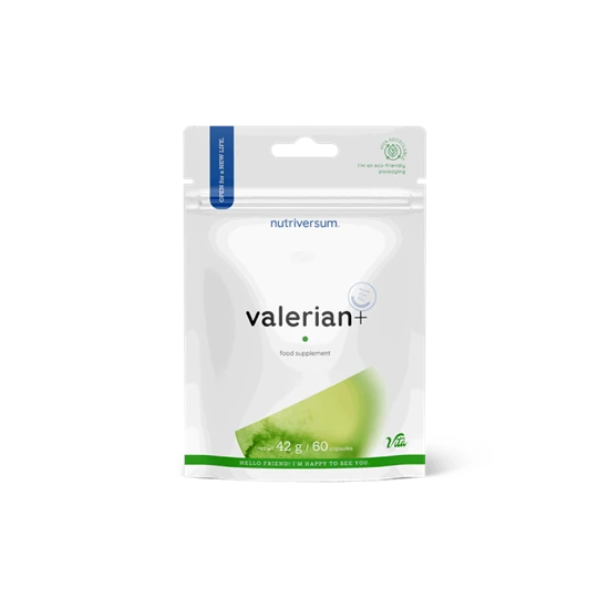 Valerian+ 60 kapszula - Nutriversum