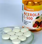 C-500mg Acerola málnás- 40 rágótabletta - Vitaking